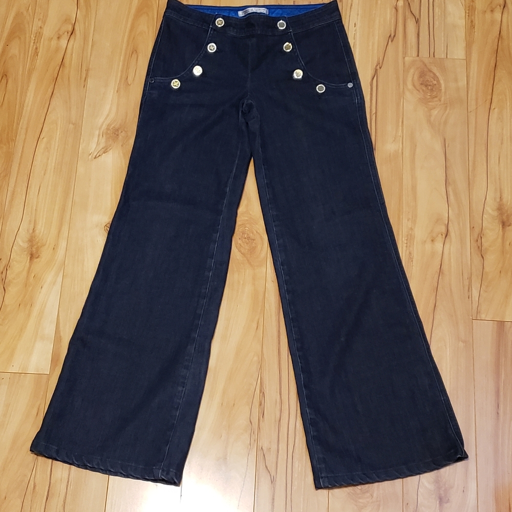 FORTUNE DENIM JEANS BELL BOTTOM/WIDE LEG